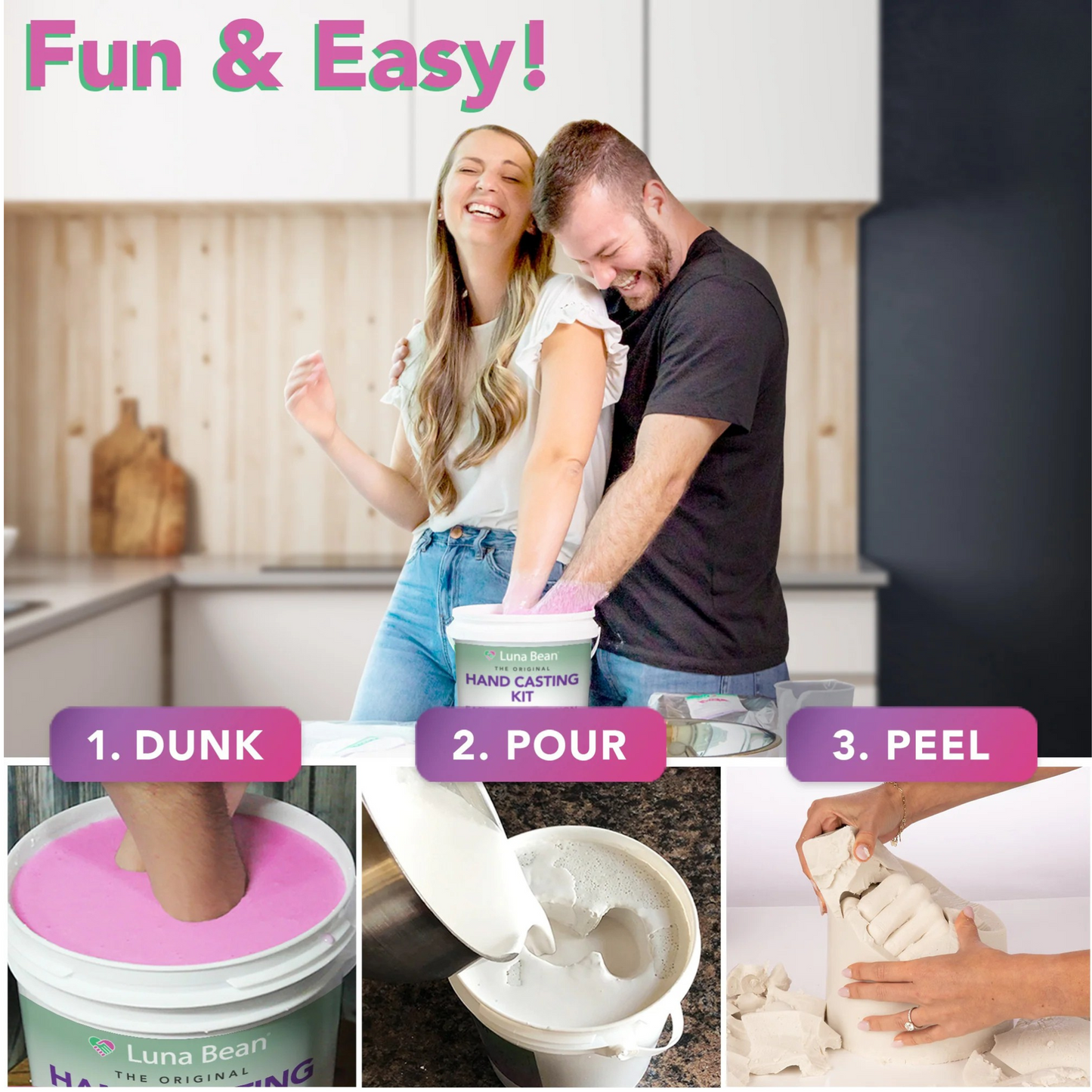 Couples & Family Hand Casting Kit