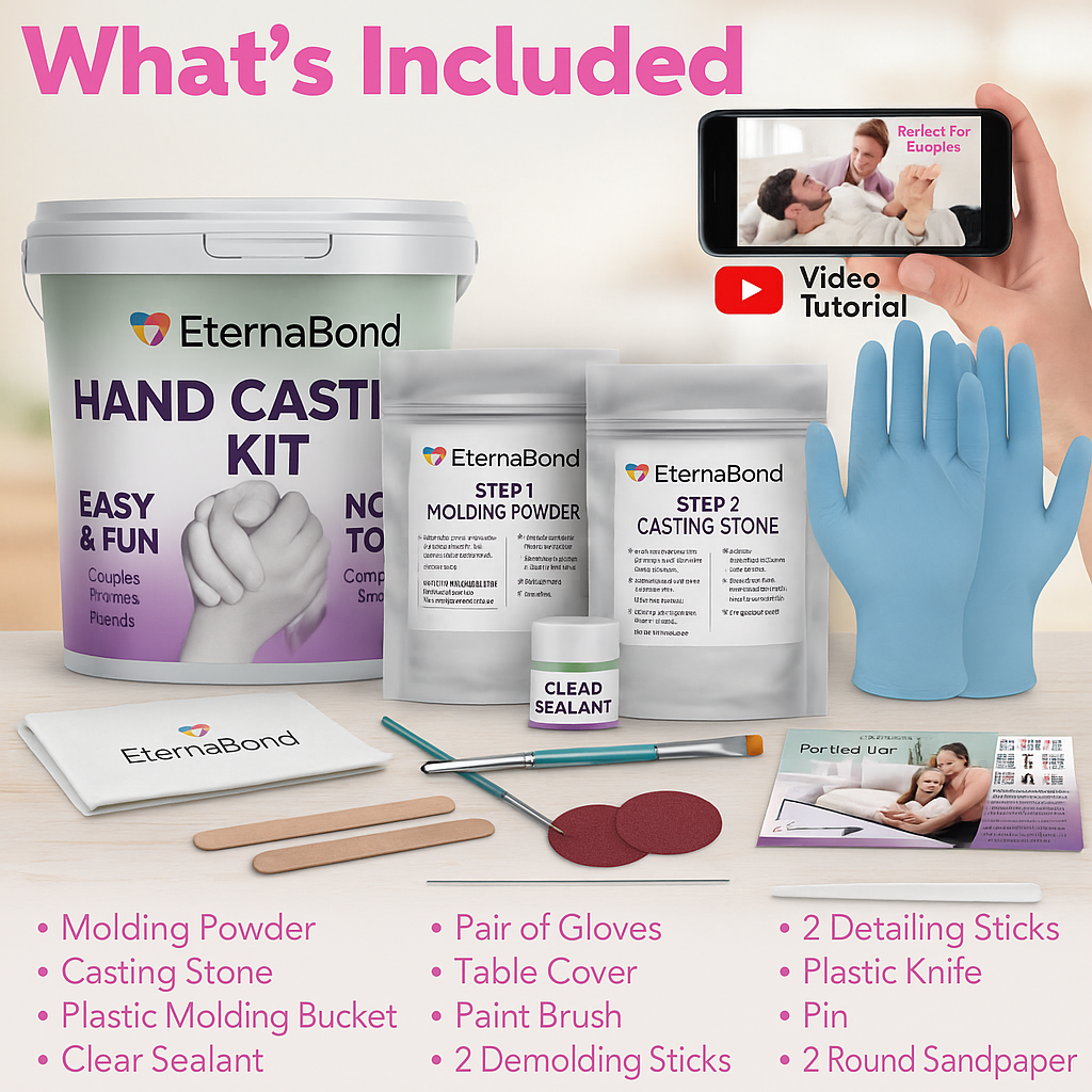 Couples & Family Hand Casting Kit